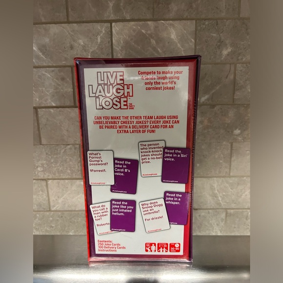 Live, Laugh, Lose Card Game - Picture 2 of 2